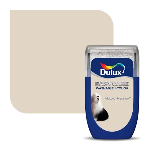 Dulux 5268083 Pflegeleicht, waschbar und robust Testfarbe, Natürliches Sackleinen, 30 ml (Pack of 1)