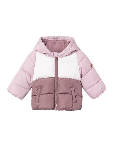 NAME IT Unisex Baby Nbnmaple Jacket Block Jacke, Mauve Shadows, 80