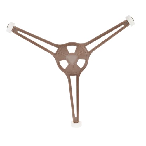 ULTECHNOVO Mikrowellenzubehör Drehteller Für Die Mikrowelle Glasschild Für Die Mikrowelle Stützplatte Mikrowelle Ersatzteile Rotierende Backblechhalterung Des Ofens Plastik Hellbraun