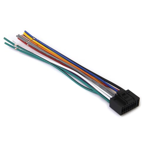 CAR 16PIN Head Unit Stereo Radio Kabel Für Kabelanschlüsse Für Aftermarket Radio