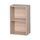 Iris Ohyama, Möbel, 2 Regalböden zur Aufbewahrung im Büro, Bibliothek, Stabil, Großes Fassungsvermögen, Multifunktional, Stabil, Schlafzimmer, Wohnzimmer - Office Basic Rack CX-2FN - Hellbraun