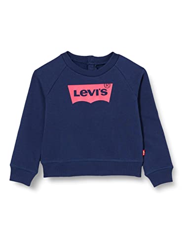 Levi's Kids Lvg ket item logo crew Baby - Mädchen 12 Monate Medieval Blue