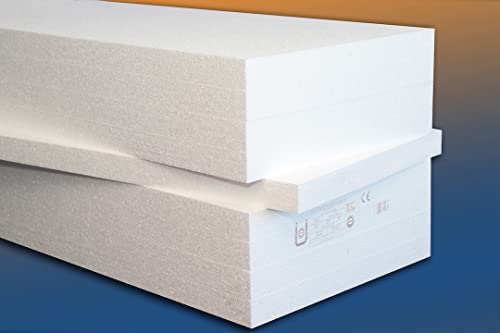 Yetico Dämmplatten 40 mm - 6 m² / Paket - EPS 035 100 kPa druckfest - Estrichdämmung - WLG 035 - Versand in Kartons