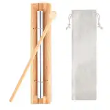 Solo Meditazione, Klein Chimes Musikinstrument, Perkussions Windspiel, Energy Glockenspiel Percussion Energy Chime Klangstab Chime Gong für Musikalische Früherziehung Yoga Meditation