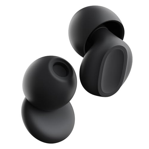 Vanpiie Ohrstöpsel Zum Schlafen:37dB geräuschreduzierende, hypoallergene Ohrstöpsel mit ergonomischem, rutschfestem Design & kurzem Stiel für Seitenschläfer & Arbeit