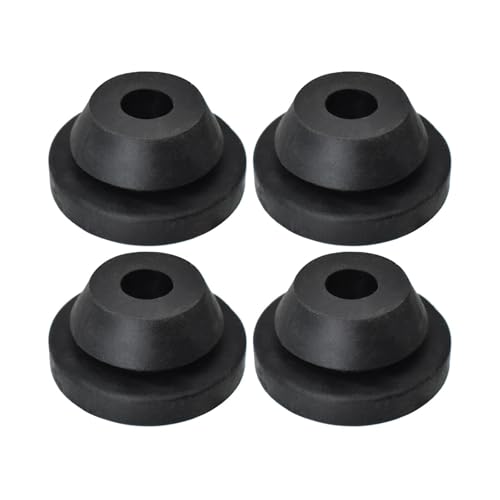 MEIZIYU Motorabdeckungsgummi, passend for A1 A2 A3 A6, passend for VW, passend for Käfer, Caddy Golf Mk4 Mk5 Mk6 Jetta Passat Polo, passend for Skoda, passend for Seat, Luftfilter-Pufferhalterung Auto