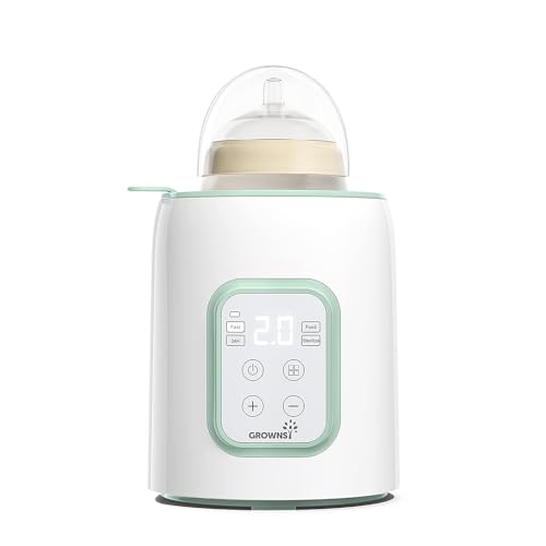 Flaschenwärmer baby Sterilisator für babyflaschen 8-in-1Fast Babynahrungsheizung Warmhalten