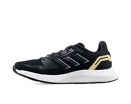 Adidas Damen Run Falcon 2.0 Laufschuhe, Schwarz Legend Ink Shadow Navy Almost Blue, 38 2/3 EU