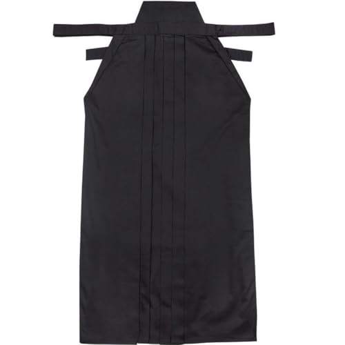 Lpitoy Hakama Hose für Männer und Frauen - Kendo, Aikido, Hapkido - Schwarz, Größe M - Traditionelle japanische Kleidung