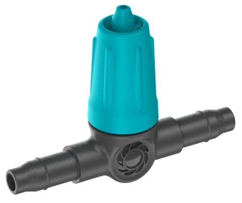 Gardena Micro-Drip-System regulierbarer Reihentropfer 0 bis 15 l/h: Tropfer für Bewässerungssysteme, für Pflanzen mit unterschiedlichem Wasserbedarf, einfache Verbindungstechnik (13315-20)