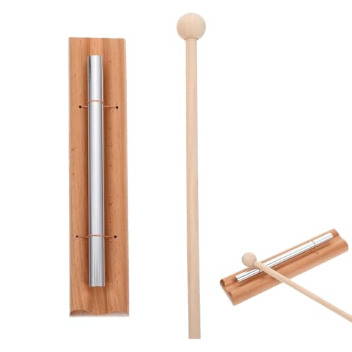 Energy Klangstab- Perkussions Windspiel,Chime Gong Glockenspiel,1tone Energy Chime,Percussion Instrumente Mit Holzschlägel,Energy Glockenspiel Für Gebet,Meditation,Musikalische Früherziehung