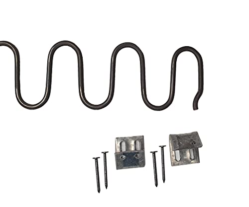 Kompletter 58 cm Zick-Zack-Federn x 5 Set Polsterzubeh枚r f眉r Stuhl Sofa Sitz Sofa