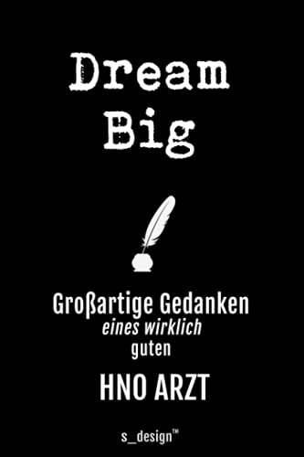 Notizbuch für HNO Ärzte / HNO Arzt / HNO Ärztin: Originelle Geschenk-Idee [120 Seiten gepunktet Punkte-Raster blanko Papier]