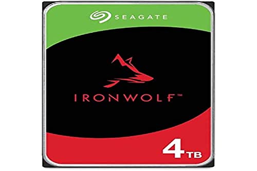 Seagate Compatible IronWolf ST4000VN006 - Festplatte - 4 TB - SATA 6Gb/s, Schwarz