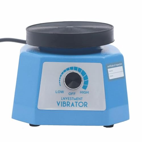 100W Dental Vibrator 220V Gipsrüttler Runder Vibrator Shaker Oszillator Lab Ausrüstung für Zahnärzte für Mischen Gips Gießen Modellen Harzguss