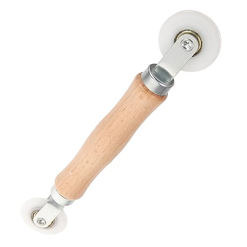 NUOBESTY Screen Spline Roller mit Holzgriff Bildschirm Reparaturwerkzeug für Einfache und Schnelle Montage von Fensterscreens Langlebig und Benutzerfreundlich für Effiziente