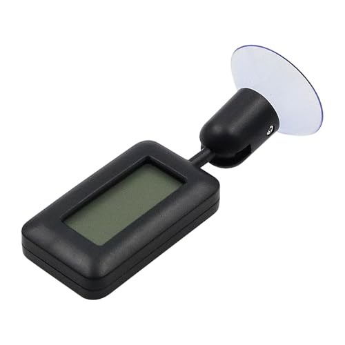 POFET Reptilien-Thermometer, digitales Feuchtigkeitsmessgerät, verstellbar um 180 Grad + 360-Grad-Drehung, für Reptilien-Vivarium-Gewächshaus-Inkubator