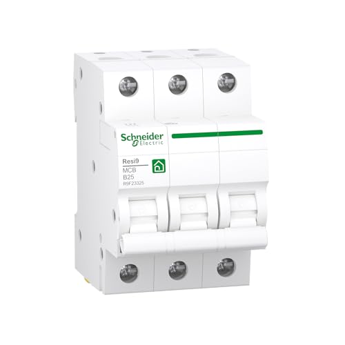 Schneider Electric R9F23325 Leitungsschutzschalter Resi9 3P, 25A, B Charakteristik, 6kA