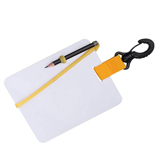AOWINHIT Tauchertafel aus Wasserfestem Papier f¨¹r Unterwasserausr¨¹Stung,Tauchen