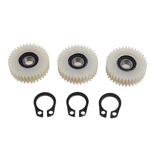 3 x Elektromotor-Reparatur, 36-Gang-Nylon-Zahngetriebe, geeignet für Motorgetriebelagerverbinder