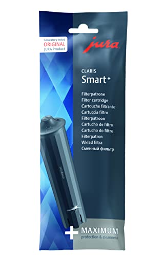 JURA original - CLARIS Smart+ Filterpatrone mit automatischer Filtererkennung - TÜV-zertifizierte Hygiene - 1er-Pack - 24232