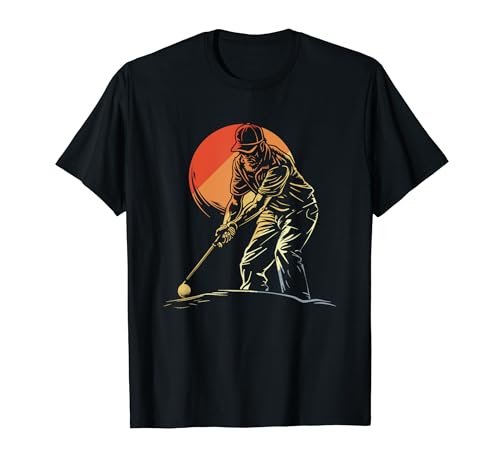 Vintage Golfer Opa Golfsport Golfunterricht T-Shirt