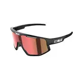 Bliz Damen, Herren Sonnenbrille Vision matt black-brown with red multi Einheitsgröße