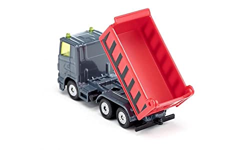 siku 1685, LKW mit Kippmulde und Kippanhänger, Metall/Kunststoff, Kippbare Mulden mit öffenbaren Klappen, Sortiert