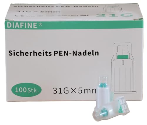 DiaFine Sicherheits PEN-Nadeln 5mm x 31G