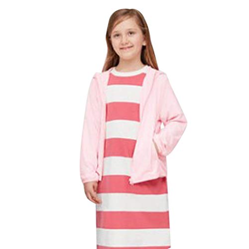 Mengmiao Dünn Sonnenschutzkleidung Hautmantel Anti UV-Schutzkleidung Laufjacken Radjacken Wasserfeste Jacke Schnell Trocknend Mantel (Pink (Kinder),130)