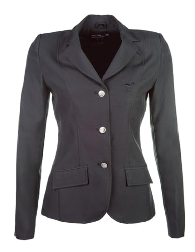 HKM 3341 Turnierjacket Marburg, Reitjacket Reitjacke schwarz Mädchen 164