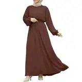 MODSGUE Gebetskleidung Für Frauen Blumenmotiv Muslim-Kleider One-Piece Abaya Mit Reißverschluss Islamischen Kleid Ramadan Traditionelle Kostüm Robe Anzug…