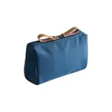 Schminktasche Klein,Kleine Kosmetiktasche,Mini Make Up Tasche Damen,Handtasche Kosmetiktasche,Tragbare Kosmetik Organizer Make Up Bag,Aufbewahrungstasche,Small Makeup für Travel/Schlafzimmer(Blau)