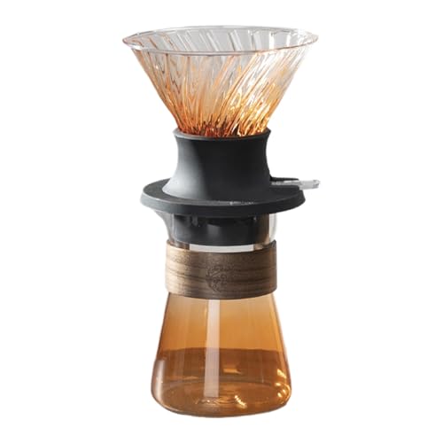 Drip Brew Coffee Maker, Handbrauen -Kaffeemaschine | Kaffee Handhersteller Tropfbrauen Tasse | Schnelle Filtration Küchengeräte farbenfrohe Gradientenfarbenfilter für Vater, Freund, Freundin