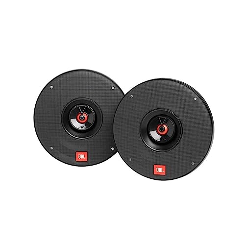 JBL Club 622 2-Wege Auto Lautsprecher Set von Harman Kardon - 180 Watt Pro KFZ Autolautsprecher Boxen 16 - 17 cm, Black