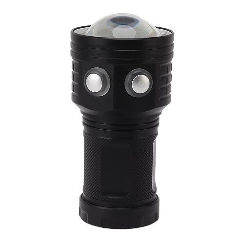 SIXRUN IPX8 Diving Video Light Tauchtauchen, Camp, Nachtfischen, Aluminiumangriff und Leichtmetalllampe
