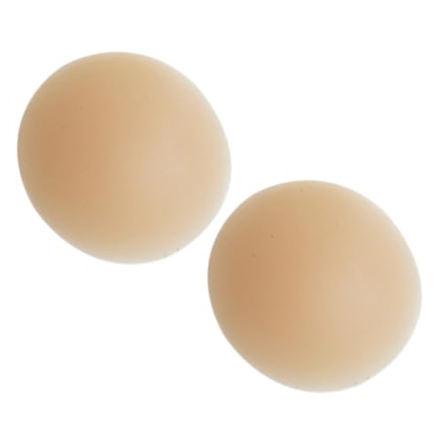 LIFKOME 1 Paar Anti-Bump-nippel-Aufkleber Brustpolster Nippelaufkleber Aus Silikon Nippel Aufkleber Unsichtbare Nippelaufkleber Aufkleber Für Khaki Kieselgel