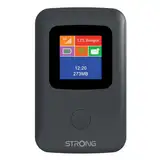 STRONG 4G Mobiler Hotspot mit Display, tragbarer WLAN Router, 150 Mbit/s, ideal für Reisen, Messen und Studenten, Schwarz