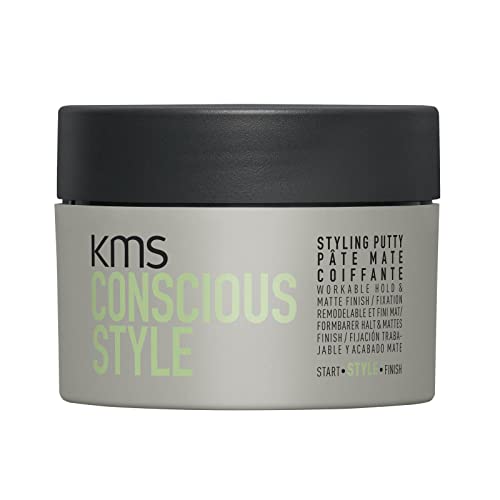 KMS Conscious Style Styling Putty Texturpaste für alle Haartypen und -längen, 75 ml