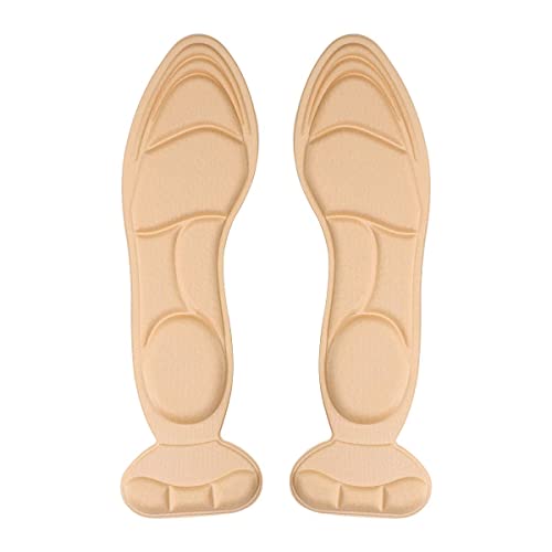 HEALIFTY Rutschfeste High Heel Pads High Heel Grips Selbstklebende Schuheinlagen Kissen Pads Aufkleber Fußpflege Schutz (Apricot)