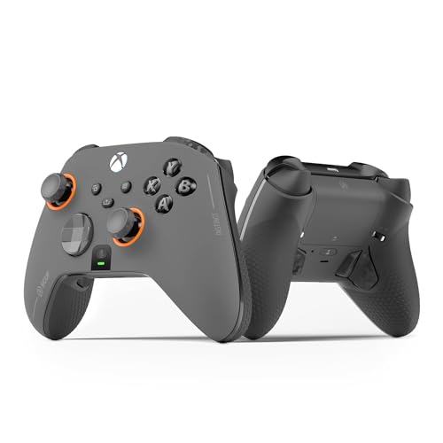 Scuf Instinct Pro Stahlgrau Anpassbarer Kabelloser Performance-Controller für Xbox Series X|S, Xbox One, PC und Smartphones - Stahlgrau Xbox Series X