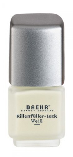 BAEHR Rillenfüller-Lack, weiß - 11ml