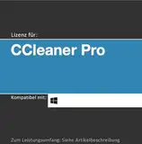 Lizenz für CCleaner Professional PLUS | 2024 | 1 oder 3 Gerät(e) | 1 Jahr | Vollversion | Windows | Lizenzcode per Post o. E-Mail von softwareGO (postalischer Versand, 3 Geräte)