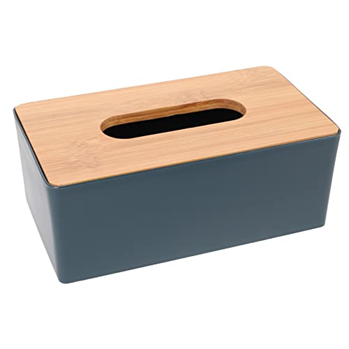 EXAOMBLE Moderne Tissue-Box Mit Deckel Stilvolle Aufbewahrung Für Taschentücher Für Wohnzimmer Büro Und Schlafzimmer Elegantes Design Für Jeden Passend Für Handelsüblichen Tücher