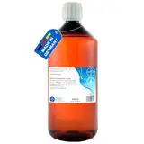 HERRLAN® Destilliertes Wasser – 1 Liter AQUA PURIFICATA - Hochreines Laborwasser in Pharmaqualität - Made in Germany