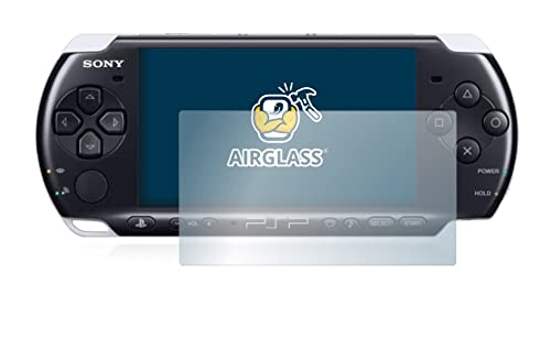 BROTECT Schutzglas für Sony PSP 3000 Schutzfolie Panzer-Folie Glas [Extrem Kratzfest 9H, Anti-Fingerprint, Ultra-Transparent]