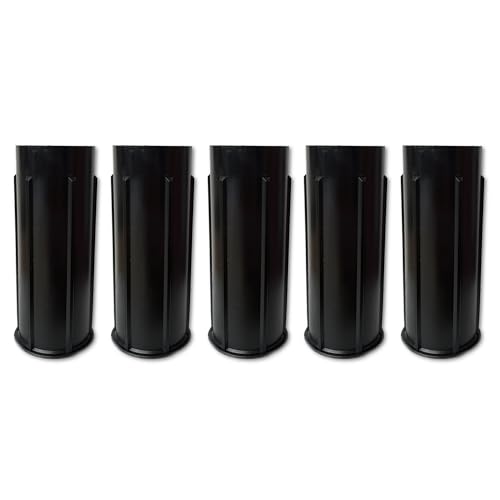 Stössel für 150ml M3000 2-Komponenten Expansionsharz Kartuschen schwarz Auspressstößel mit Skala (Auspress-Stössel 5 St.)