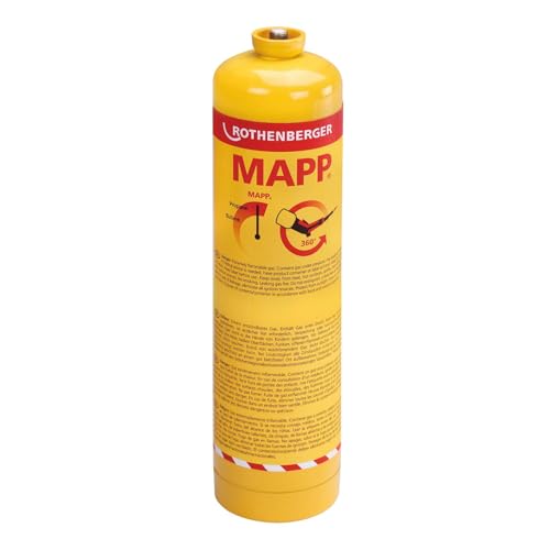 ROTHENBERGER MAPP-Gas HPC, 7/16"-EU, Vers. A | 035521-A | Gas, Gaskartusche, MAPP Gas