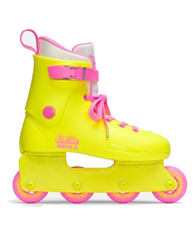 Impala Rollerskates Impala Lightspeed Inline Skate Barbie Bright Yellow 9M