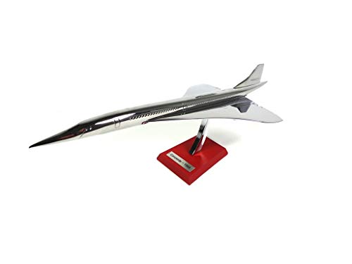 OPO 10 - Concorde aérospatiale 1969 Maßstab 1/200 (30 cm) Silber – Flugzeugkollektion Silberklassiker